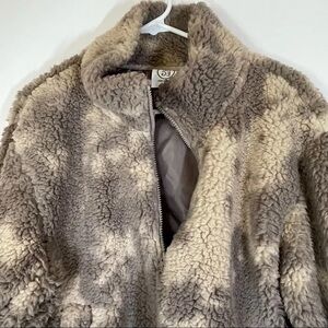 Sage Collective Camo Sherpa Pullover Jacket Women’s Size XL